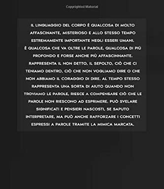 Recensione Manuale Del Linguaggio Del Corpo: Tecniche Pratiche Di Psicologia Comportamentale