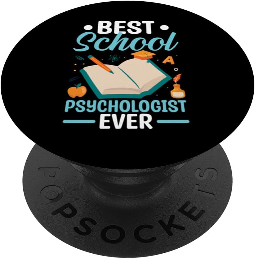 Miglior Psicologo Scuola Divertente Psicologia Apprezzamento Grafico PopSockets PopGrip Intercambiabile