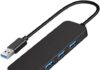 Hub USB per computer portatile, 4 porte USB 3.0 Hub USB Splitter Multiport Expander per laptop, Xbox, Flash Drive, HDD, console, stampante, fotocamera Hub USB per computer portatile, 4 porte USB 3.0 Hub USB Splitter Multiport Expander per laptop, Xbox, Flash Drive, HDD, console, stampante, fotocamera