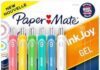 Paper Mate InkJoy – Penne a inchiostro gel, punta media (0,7 mm), retrattile, colori vivaci assortiti, 6 pezzi Paper Mate InkJoy - Penne a inchiostro gel, punta media (0,7 mm), retrattile, colori vivaci assortiti, 6 pezzi