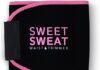 Sports Research – Cintura snellente per uomini e donne ~ include un campione di gel Sweet Sweat, con logo rosa Sports Research - Cintura snellente per uomini e donne ~ include un campione di gel Sweet Sweat, con logo rosa